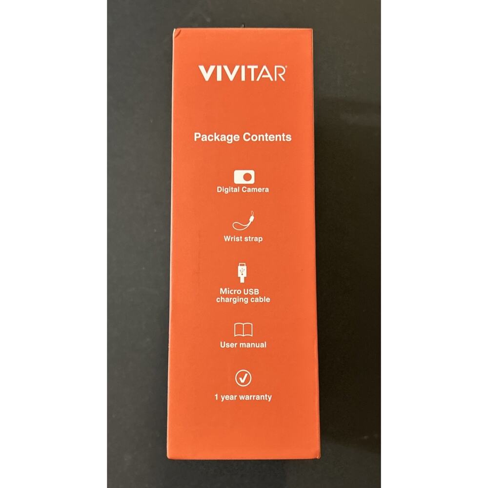 Vivitar Snapshot Digital Camera with Lithium-Ion Rechargeable Battery Brand New! - Picture 3 of 6